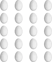 MYCENSE 20 Pieces Pigeon Eggs for Bird Hatching and Breeding