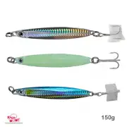 3pcs 150g Colt sniper 5.25oz Vertical jig 3561D-DT MUSTAD treble Hook 3-color