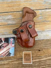 AKER DEA Brown Leather IWB Holster For Springfield Armory XD 3 3" RIGHT