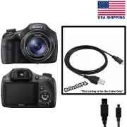 Sony Cyber-shot DSC-HX300 Digital Camera USB Cable Transfer Cord Replacement