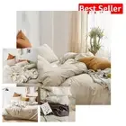 Ultra-Soft King Size Comforter with Stylish Pillow Shams - Boho Chic Elegance