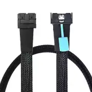 PCI-E 5.0 MCIO 8X 74Pin to 8X dual 36Pin Mini SAS HD SFF-8643 Adapter Cable