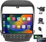 for Acura TSX 2004-2008 Android Radio Stereo 11.5-Inch 2000 * 1200 HD Touch Screen 1080P Multimedia Stereo Video Player with Android Auto CarPlay 5G WiFi GPS Navigation DSP Backup HD Camera FM/AM SWC