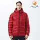 【Hilltop 山頂鳥】Easy Pack Lightweight 男款超潑水連帽蓄熱羽絨外套 PF22XM10 紅