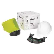 Msa Safety Hard Hat,Type 1, Class E,Pinlock,White 10118696 Msa Safety 10118696