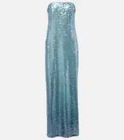 [Simkhai] Simkhai Leilani sequined gown UK 14 blue