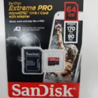 在飛比找蝦皮購物優惠-SanDisk 64G Extreme Pro U3 mic