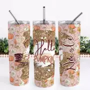 Hello Pumpkin Fall Tumbler | Personalized Tumbler Cup | Personalized Gifts | Tum