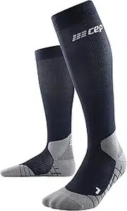 [CEP] Mens Hiking Socks, 20-30 mmHg Compression, Light Merino Wool, Tall Knee High