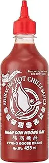 Flying Goose Sriracha Sauce Super Hot Spicy Chilli Condiment for Asian Cushion 455ml
