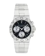 Bulgari Men's Diagono Watch, Circa 2000s (Authentic Pre-Loved)