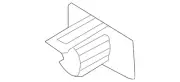 Genuine Volkswagen Reverse Sensor Bracket 1Q0-919-492-B