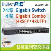 在飛比找PChome24h購物優惠-BulletPoE BLS2844GR 28-PORT Gi