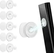 ANJYURH 6PCS Magnetic Remote Control Holder, Upgraded Wall Mount Remote Control Organizer, Much Stable, Self-Adhesive for Flat Surface, Fit for TV, AC Controller and More, White