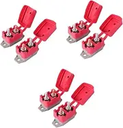 DRESSOOS 6 Pcs Circuit Breaker for Boat/automotive Replacement Parts 12v/24v Automatic Reset Fuse Stud Long-lasting Use