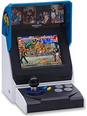 NEOGEO Mini Arcade International Version, 40 Pre-Loaded Classic SNK Games:The KING OF THE FIGHTERS/METAL SLUG and More, Built-in Clearly 3.5”LCD Screen, HDMI and 2 Gamepad Ports