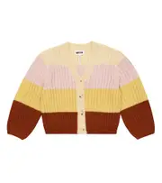 [Molo] Molo Gia alpaca and wool-blend cardigan Y 7/8 multicoloured