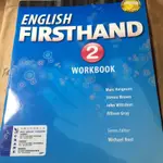 ENGLISH FIRSTHAND 2 WORKBOOK