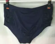 AUTOGRAPH NAVY "RUCHED" BATHER BOTTOMS--SIZE 26 NEW AUTOGRAPH--SALE!!