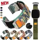 Strap For Fitbit Versa 4 / Versa 3 Sense 2 1 Bracelet Watch Band Rugged Nylon