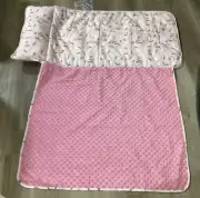 HUNTINGTON HOME Unicorn KIDS ALL IN ONE NAP Mat BLANKET 21”X 50”- NEW