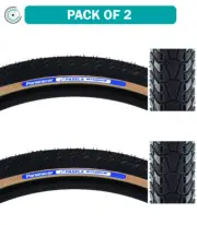 Pack of 2 Panaracer Pasela Protite 27x1 Clincher Wire TPI 105 Black/Ysk