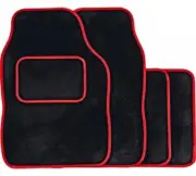 MINI (14+) (F56) BLACK & RED TRIM CAR FLOOR MATS