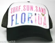 Roxy Snapback Cap Surf Sun Sand Florida Roxy Roxy Hat Beach Surf Roxy Trucker