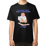 Official The Lonely Stoner Seems to Free His Mind at Night T-shirt