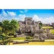 Save 15.02%! 4x1 Tour: Coba Tulum Open Cenote and Playa del Carmen City from Cancun