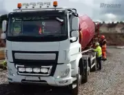 Roof Bar + LEDs + Spots + Amber Beacon For Iveco Stralis Cube HW Active Day Low