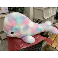 在飛比找蝦皮購物優惠-大型娃娃 彩虹海豚 20吋