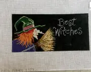 Patti Mann Best Witches Handpainted Needlepoint Canvas 8323