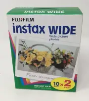 Fujifilm Instax Wide Instant Film Iso 800 20 Exposures Expired 09/2012