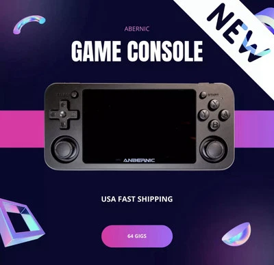 Anbernic RG351P Handheld Retro Game Console US Seller Ready to Play W/Case-NEW