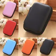 Mini Headphone Cases Travel Storage Bag For Headset Cable Charger Organizer Box
