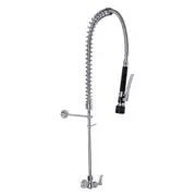 3Monkeez Stainless Steel Single Wall Mount Pre-Rinse - Taps and Rinse Jets (T-3M53700) - T-3M53700