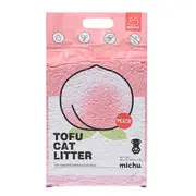 Michu Clumping Tofu Peach Cat Litter
