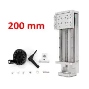 CNC 3 Axis Electric Sliding Table Ballscrew Linear Rail Stage 200mm Stroke NEW