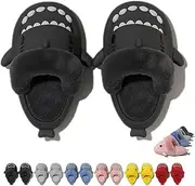 Jfxgjuv Sharklas Originales Kids, Sharklas Polares, Summer and Winter Shark Slides, Detachable Soft-Soled Warm Non-Slip Slippers, Comfy Waterproof Slides