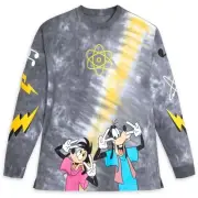 2025 A Goofy Movie Tie Dye Long Sleeve Disney 30th Anniversary-Multi Sizes-NWT