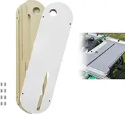 AGILLE Zero Clearance Inserts for Metabo HPT C10RJS Table Saws, Compatible with Metabo HPT 374761 Dado Table Insert, Precise Cuts with No Tear-out, Improve Dust Flow, Includes Off-set Screws, 2-pack