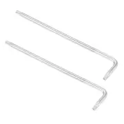 T10 Tamper Proof Torx Star Key Bit Wrench, L-Shape 3.8-inch Long Arm, CR-V 2 Pcs