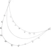 [DEARMAMY] Versatile Waist Chain Body Chain for Men Women Bag -hop and Punk Style