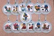 Pocoyo Inspired Party Thank You Tags. Set Of 12 Plus Happy Birthday Tag