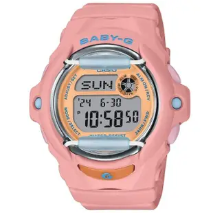 【CASIO 卡西歐】BABY-G 夏日海灘 休閒數位 三款色系可選(BG-169PB-2/BG-169PB-4/BG-169PB-7)