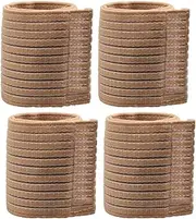 4Rolls Sports Bandage for Wrist Calf Elbow Leg Ankle Knee Support Protector Compression Sport Tape Fitness Gym,Flesh,40CM