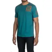 Buffalo David Bitton Men's T-Shirt Large Blue Casual Fashion Designer Shirt P$29