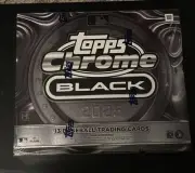 2025 TOPPS CHROME BLACK BASEBALL HOBBY BOX