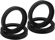 EXAOMBLE 2 Pairs Car Speaker Spacer Rings Adapter Mounting Rings for Easy Installation Stylish Plastic Design Compatible with Various Automotive Audio Systems